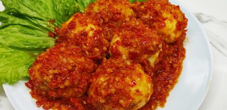 Resep Telur Balado Pedes